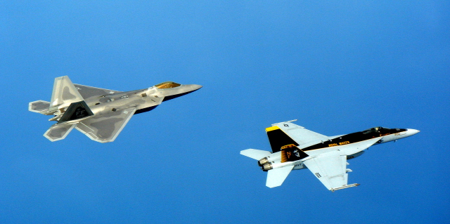 Deployed F-22s leave Pacific, return to Langley