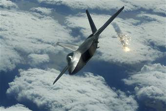 F-22s begin training in Japan