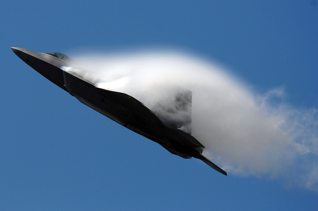 Raptor Air Show Maneuver