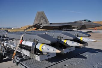 First F-22 SDB Employment
